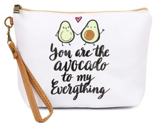 Load image into Gallery viewer, "Avocado To My Everything" Makeup Bag
