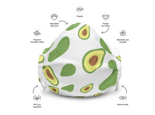 Load image into Gallery viewer, Avocados Reusable Face Mask