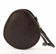 Load image into Gallery viewer, Glittery Avocado Wristlet - Back View