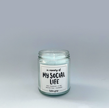 Load image into Gallery viewer, In Memory of My Social Life Candle