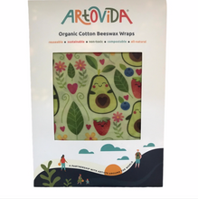 Load image into Gallery viewer, Avocado Beeswax Wrap Set