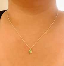 Load image into Gallery viewer, Avocado Charm Necklace