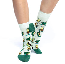 Load image into Gallery viewer, Avocado-Yogie Socks