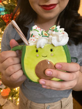 Load image into Gallery viewer, Avocado-Shaped Mug with Lid