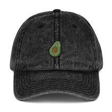Load image into Gallery viewer, Avocado Embroidered Vintage Hat