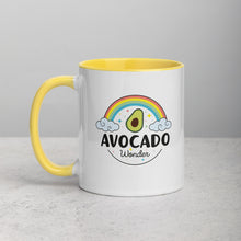 Load image into Gallery viewer, Avocado Wonder Mug with Color Inside