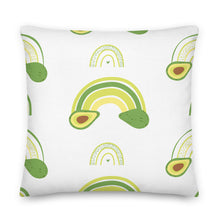 Load image into Gallery viewer, Avocado Rainbow Pillow
