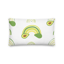 Load image into Gallery viewer, Avocado Rainbow Pillow