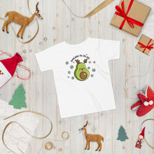 Load image into Gallery viewer, Avocado Reindeer Toddler Tee