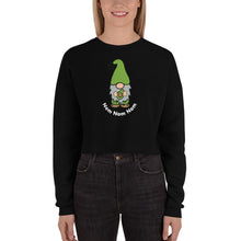 Load image into Gallery viewer, Gnome Avocado Crop Sweatshirt