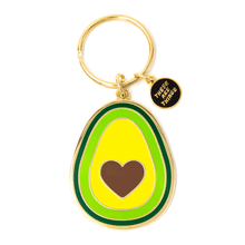 Load image into Gallery viewer, Avocado Heart-Pit Keychain
