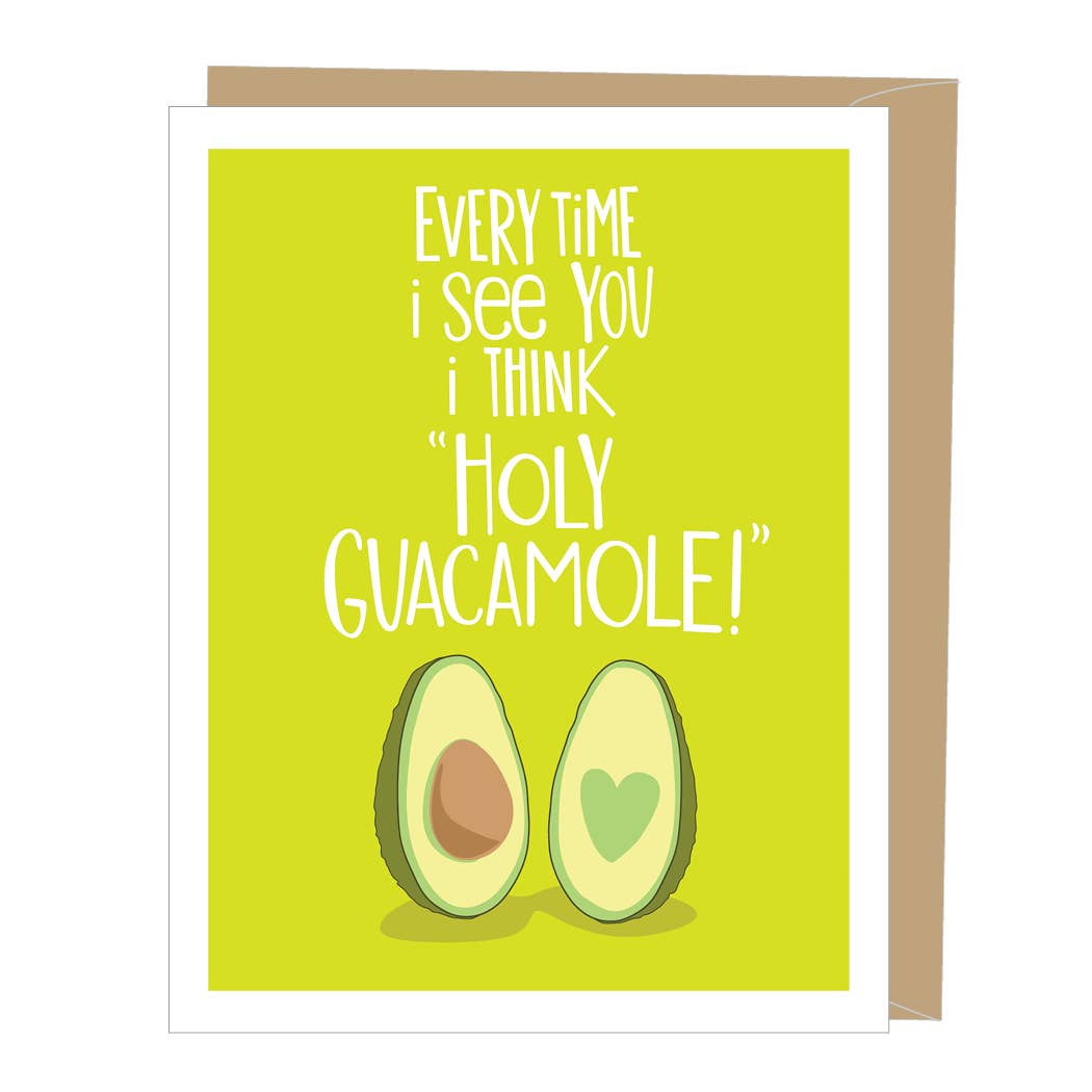 Holy Guac! Anniversary Card