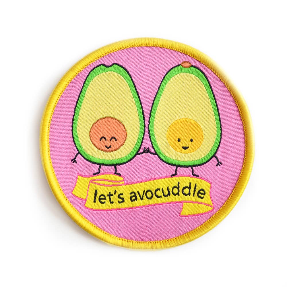 Let's Avocuddle Iron-on Patch