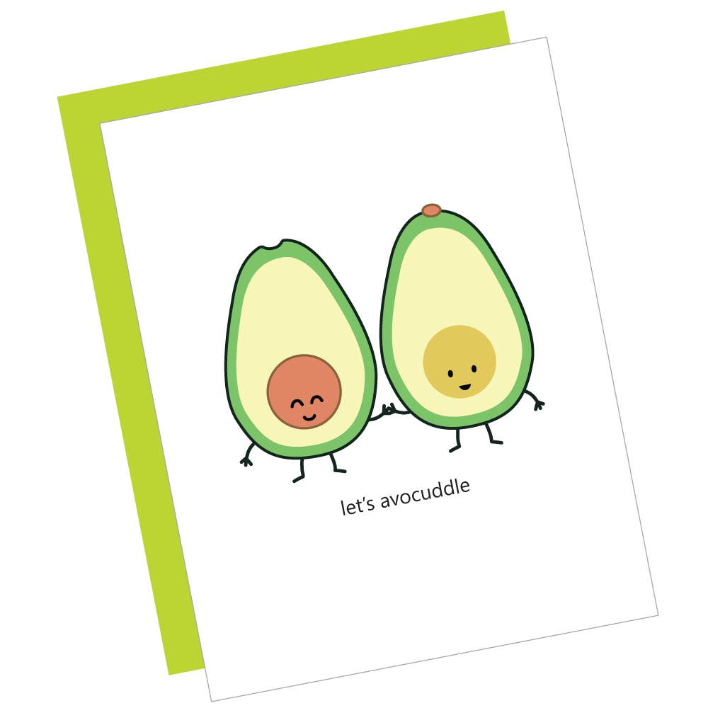 Let's Avocuddle Card