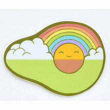 Load image into Gallery viewer, Avocado Rainbow Sticker
