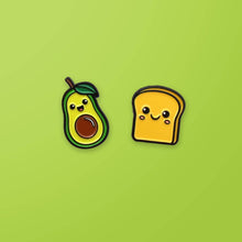 Load image into Gallery viewer, Avocado and Toast Pin Set
