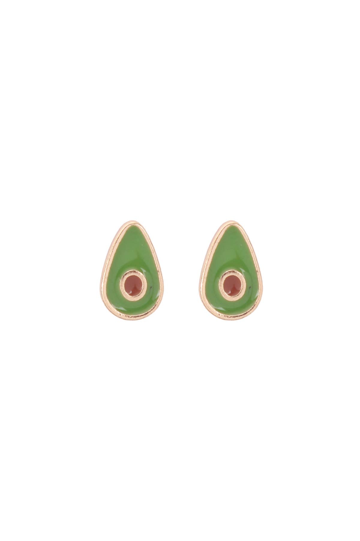 Mini Avocado Stud Earrings
