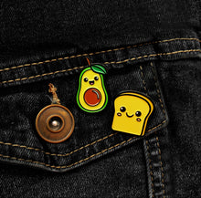 Load image into Gallery viewer, Avocado and Toast Pin Set
