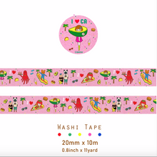 Load image into Gallery viewer, Naoshi Avocado Girl Washi Tape
