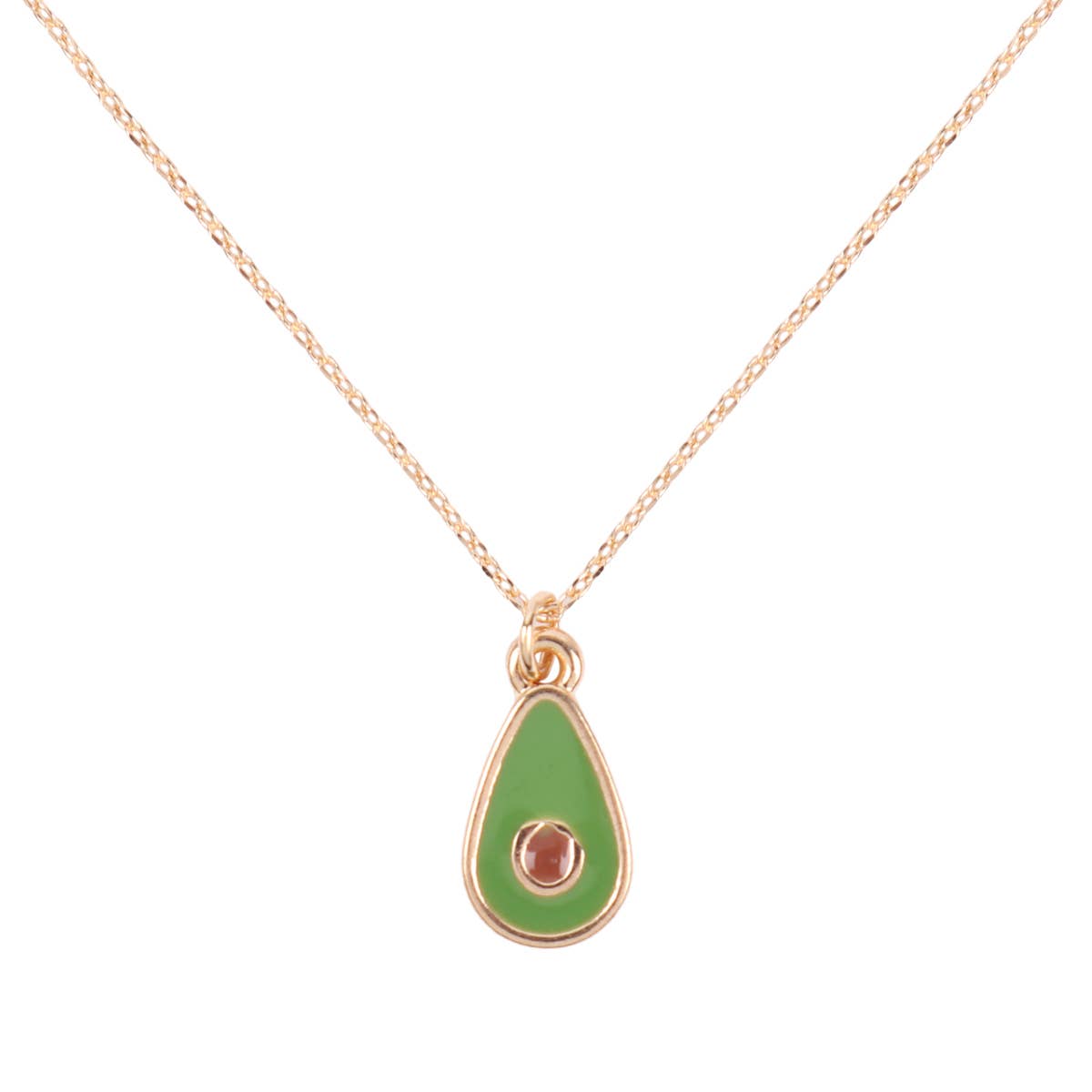 Avocado Pendant Necklace