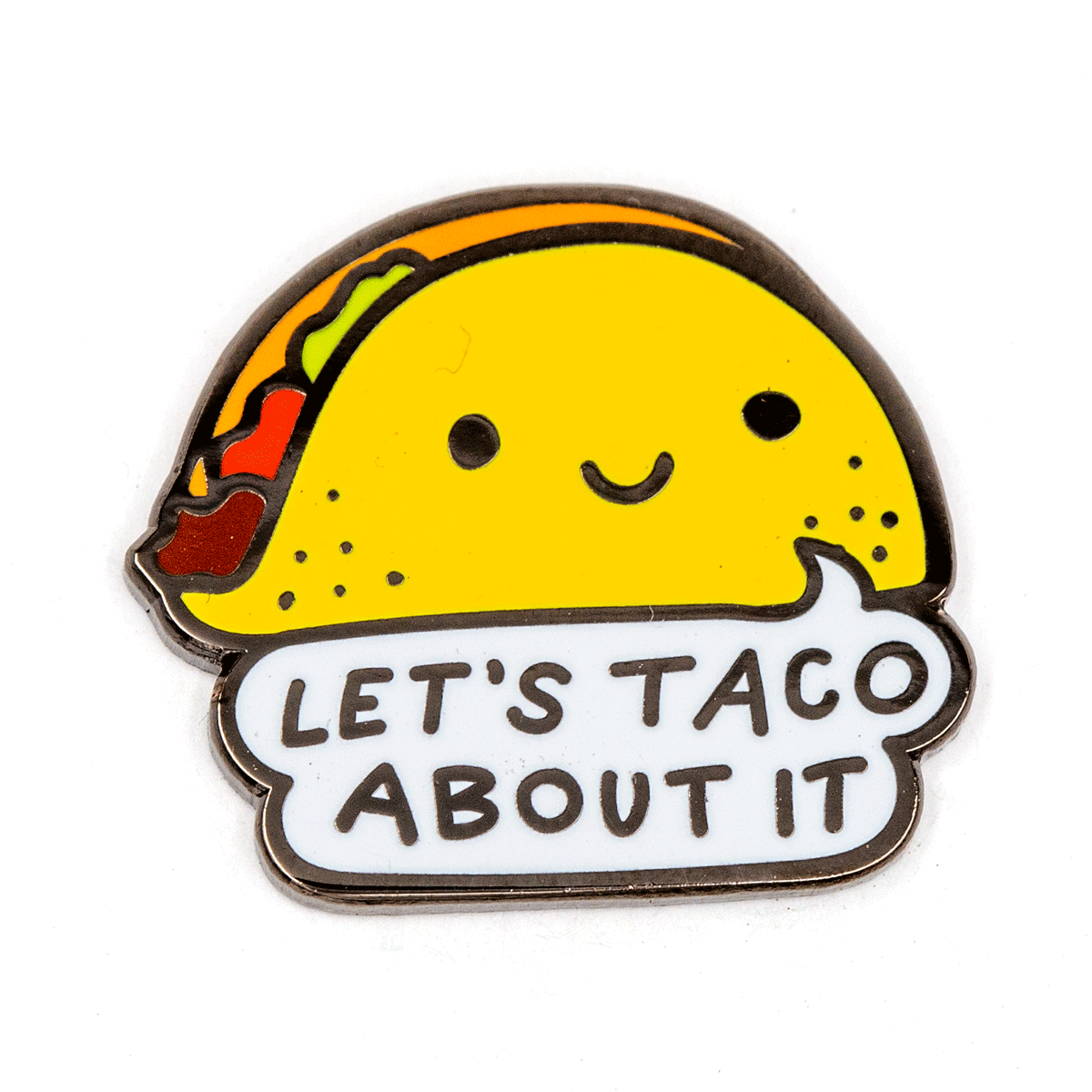 Let’s Taco About It Pin