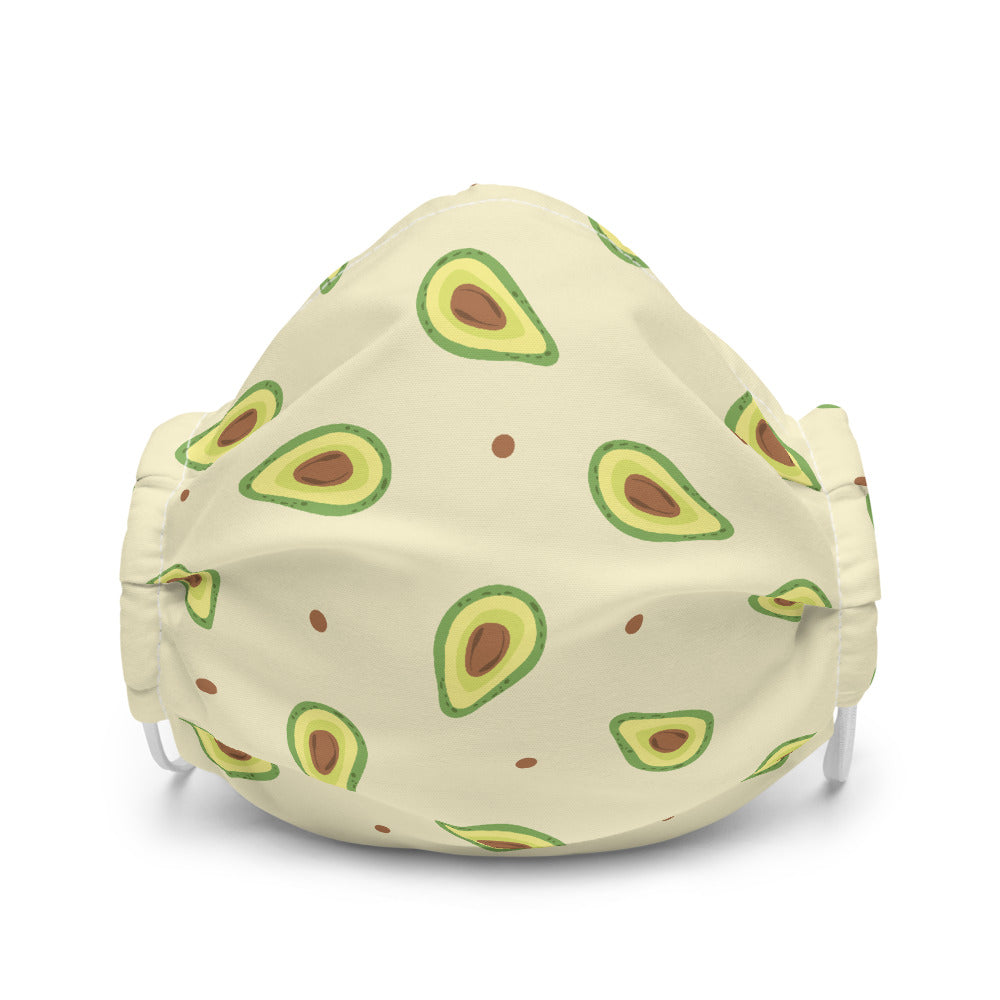 Avocado Print Reusable Face Mask