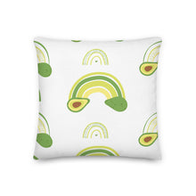 Load image into Gallery viewer, Avocado Rainbow Pillow
