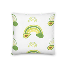 Load image into Gallery viewer, Avocado Rainbow Pillow
