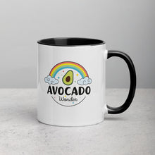 Load image into Gallery viewer, Avocado Wonder Mug with Color Inside
