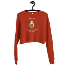 Load image into Gallery viewer, Avo Very Christmas Crop Sweater
